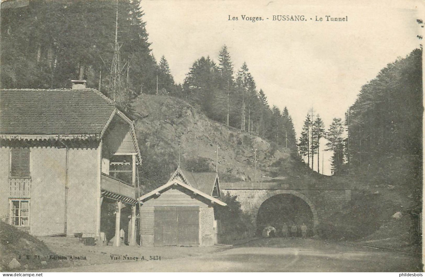 VOSGES  BUSSANG Le Tunnel - Bussang