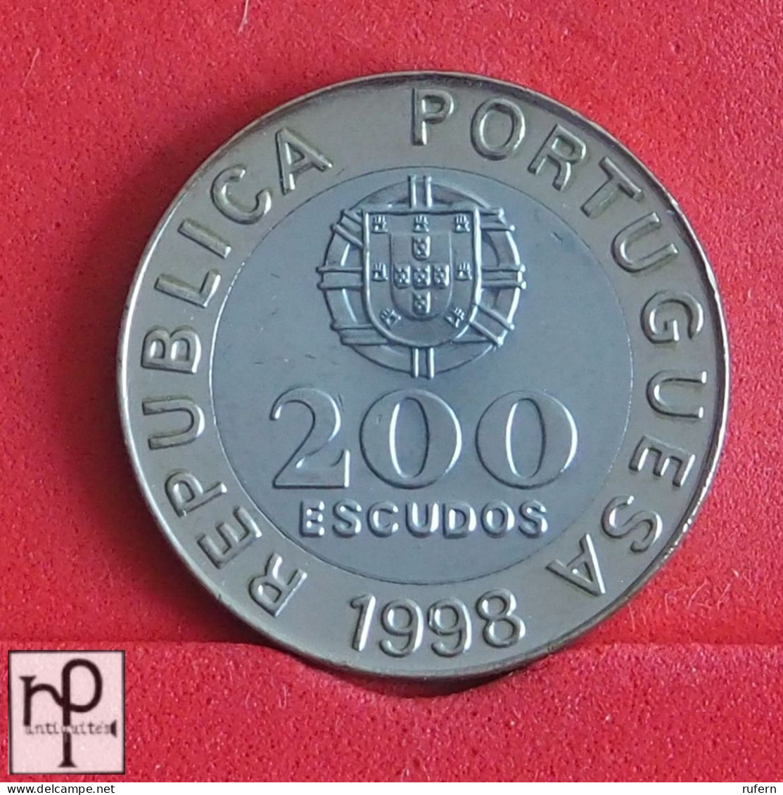 PORTUGAL 200 ESCUDOS 1998 -    KM# 655 - (Nº55915) - Portugal