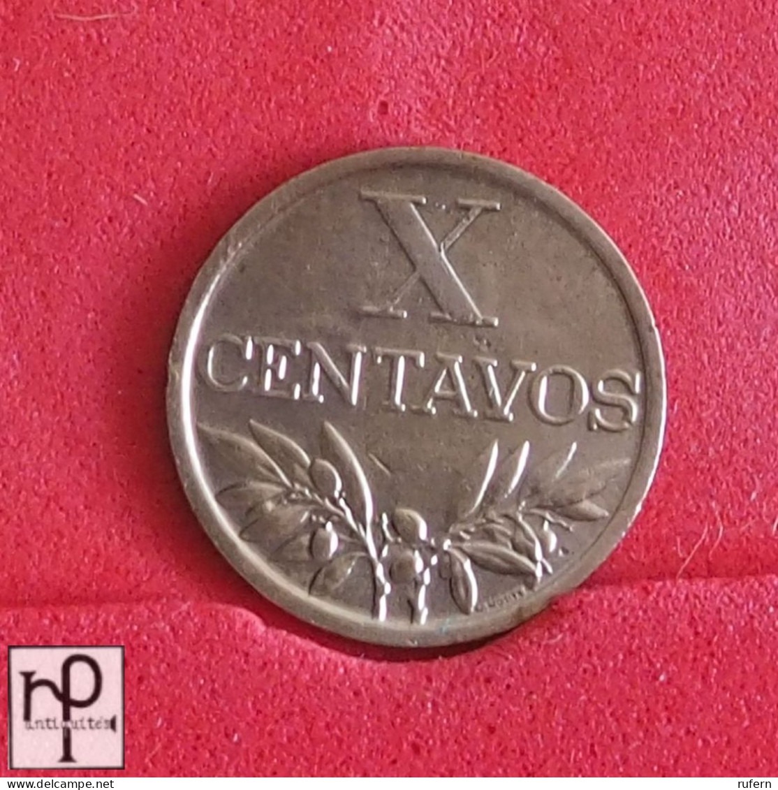 PORTUGAL 10 CENTAVOS 1961 -    KM# 583 - (Nº55921) - Portugal