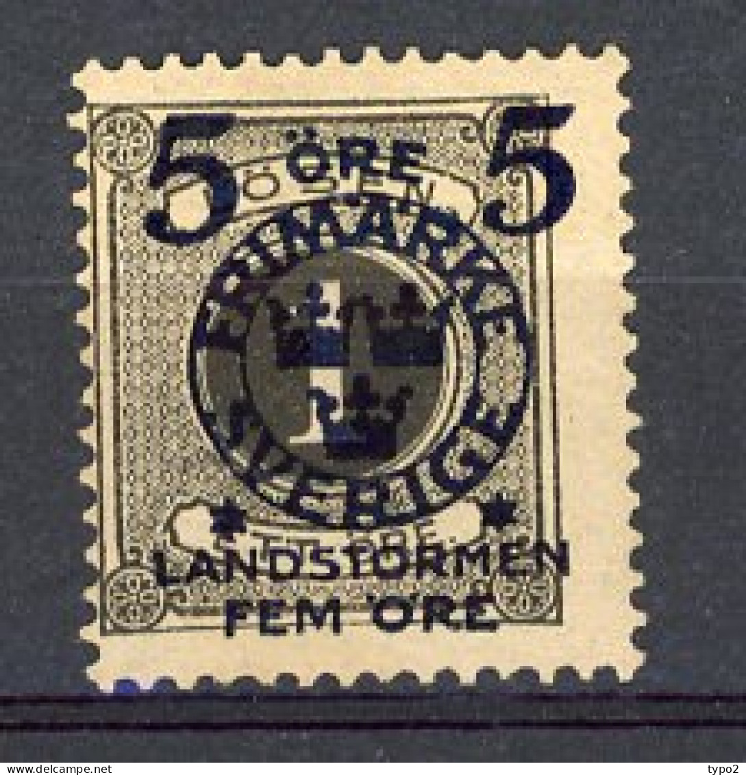 SUE Yv. N° 87   *  5ö + 5ö S 1ö  Taxe Surchargé Cote 20 Euro BE   2 Scans - Unused Stamps