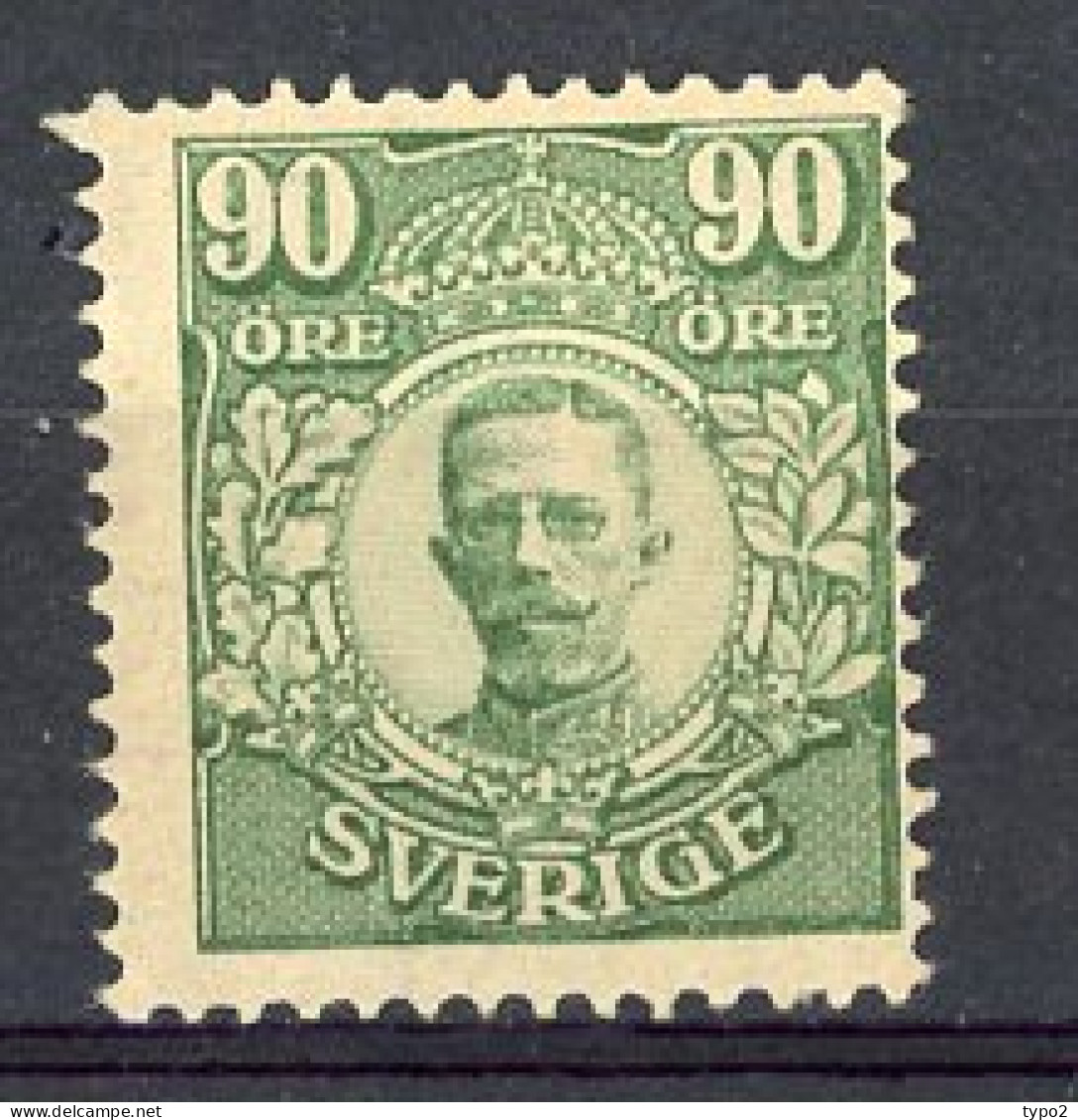 SUE Yv. N° 104   *  90 ö Gustave V Cote 1,5 Euro BE   2 Scans - Ungebraucht