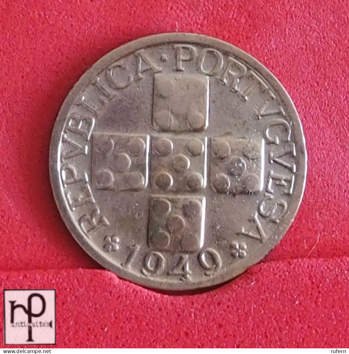 PORTUGAL 20 CENTAVOS 1949 -    KM# 584 - (Nº55928) - Portugal