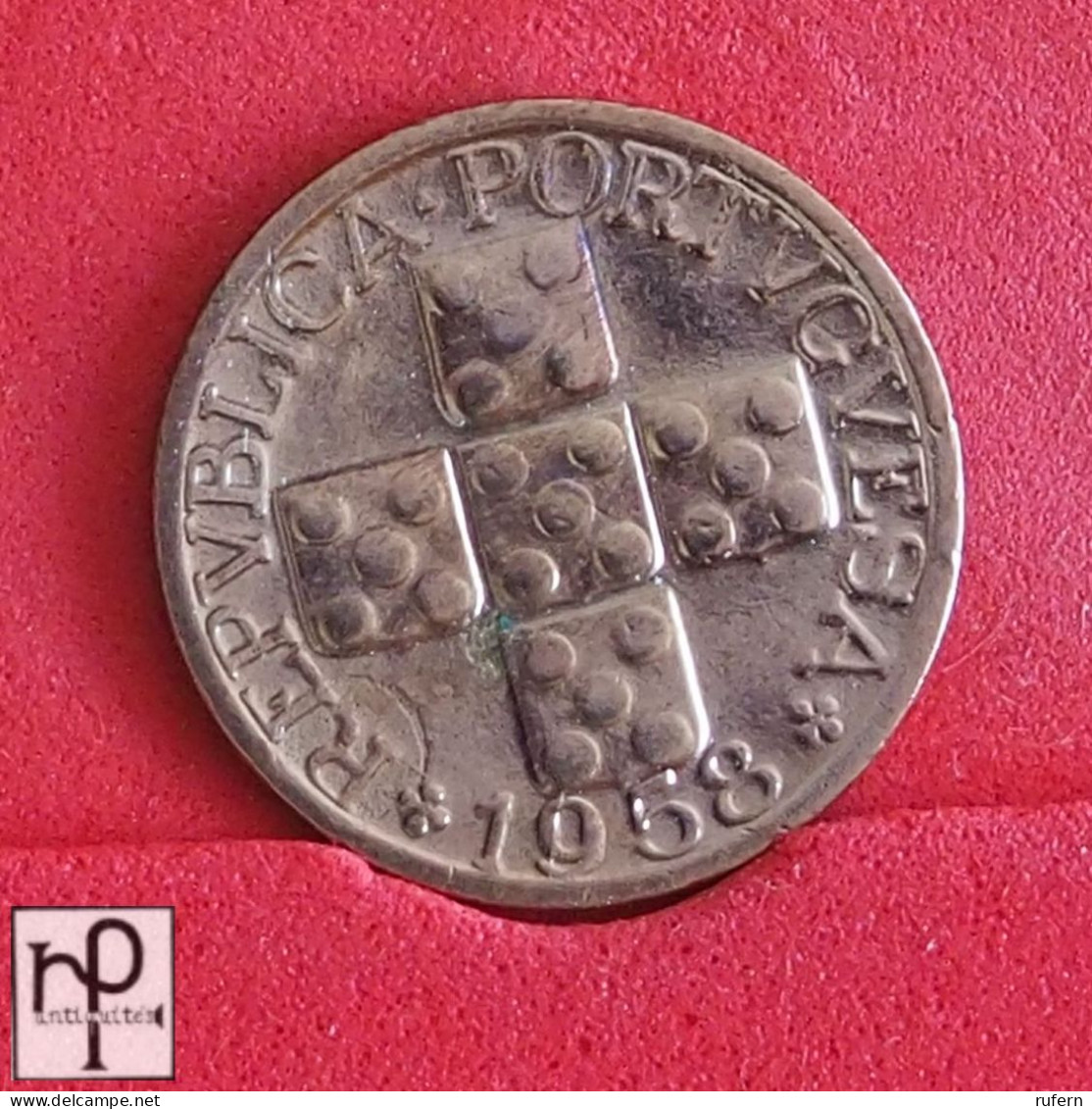 PORTUGAL 20 CENTAVOS 1958 -    KM# 584 - (Nº55934) - Portugal