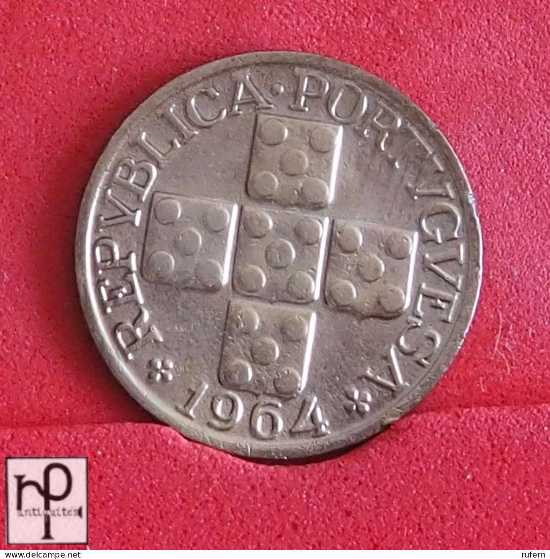 PORTUGAL 20 CENTAVOS 1964 -    KM# 584 - (Nº55940) - Portugal