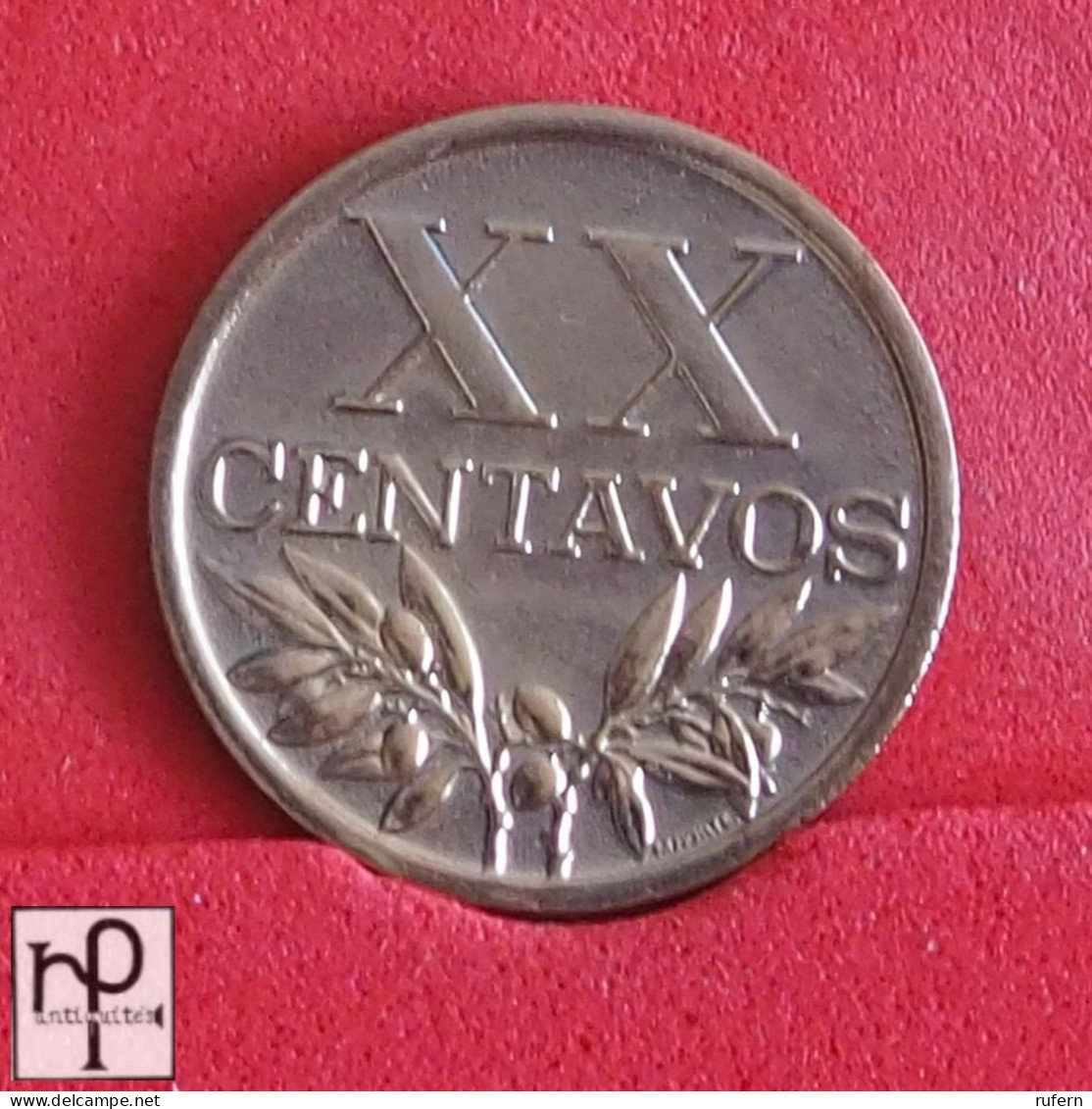 PORTUGAL 20 CENTAVOS 1966 -    KM# 584 - (Nº55942) - Portugal