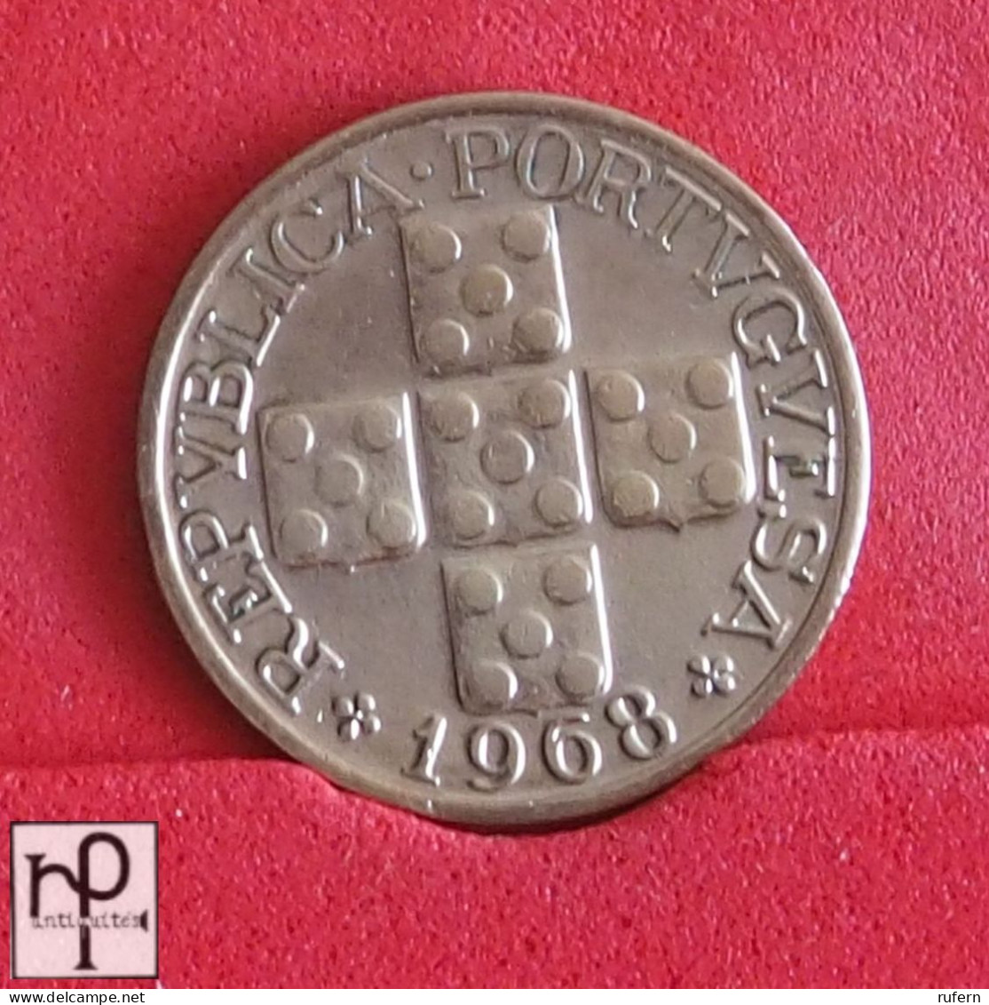 PORTUGAL 20 CENTAVOS 1968 -    KM# 584 - (Nº55944) - Portugal