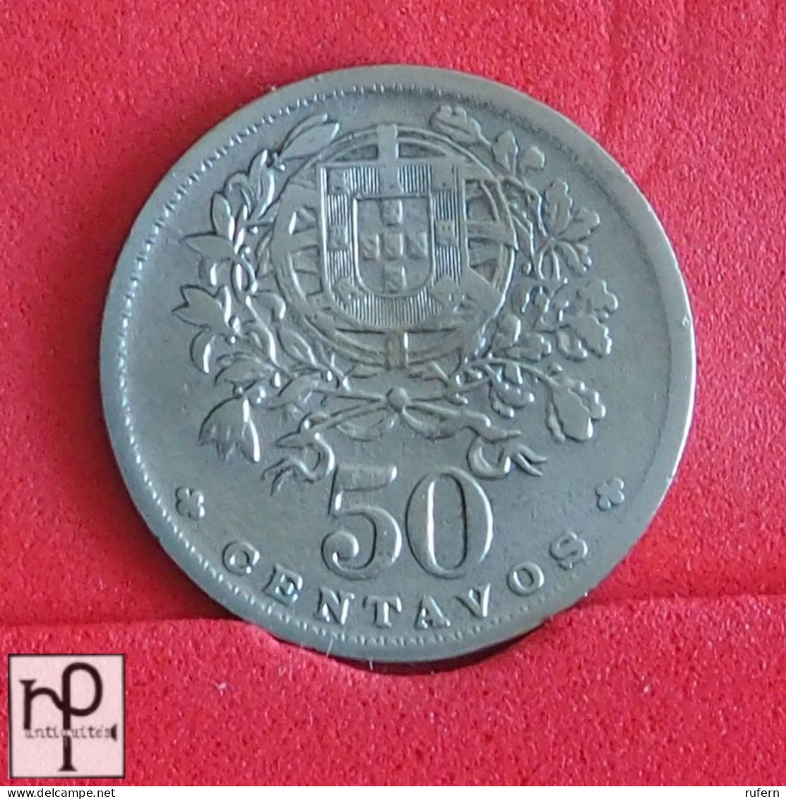 PORTUGAL 50 CENTAVOS 1947 -    KM# 577 - (Nº55953) - Portugal