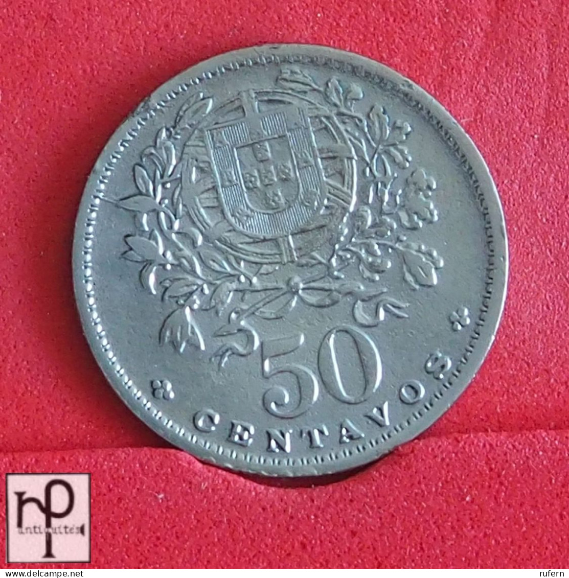 PORTUGAL 50 CENTAVOS 1955 -    KM# 577 - (Nº55956) - Portugal