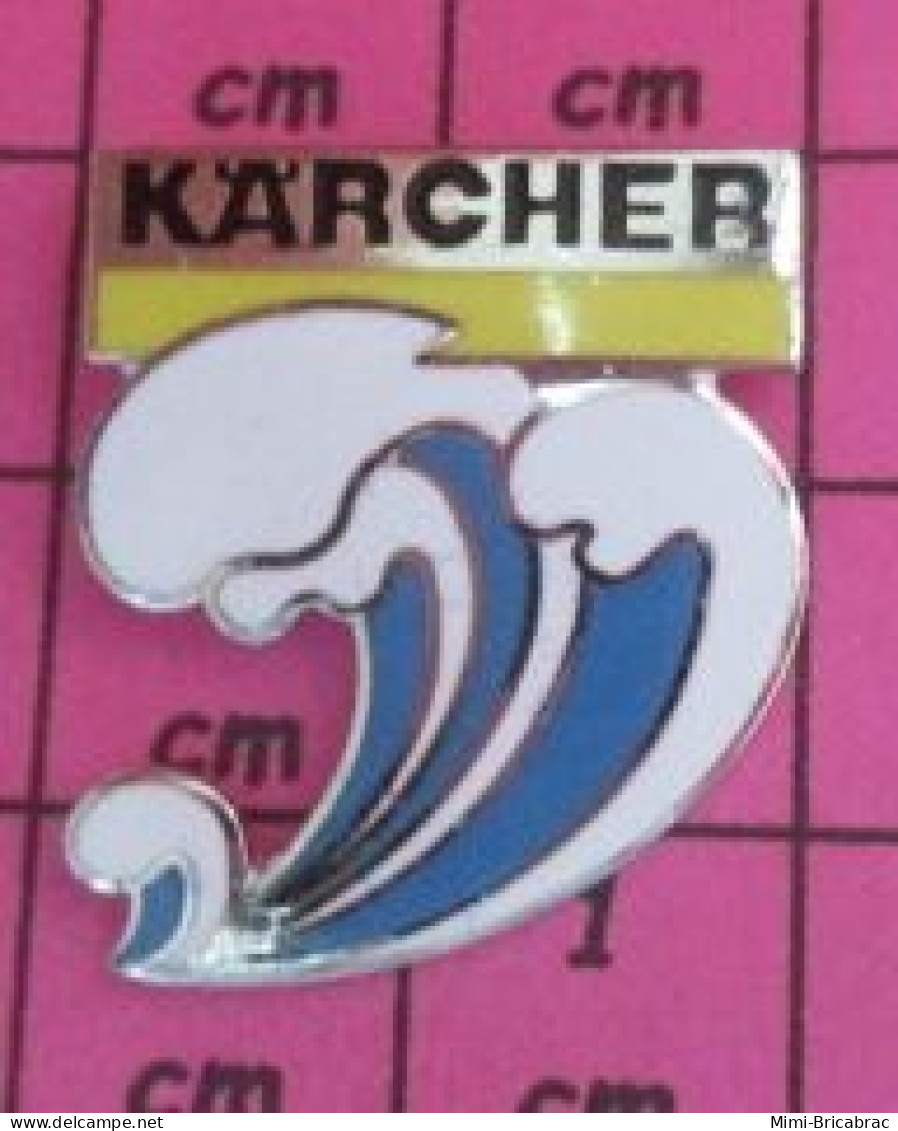 SP11 Pin's Pins / Beau Et Rare / MARQUES / VAGUE NETTOYANTE KARCHER - Segeln