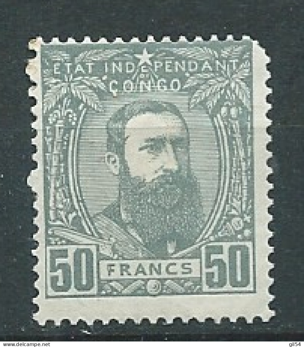 Congo Belge - Yvt N° 13 B  *   Manque Dent Dans Angle  -  Ae 22720 - 1884-1894