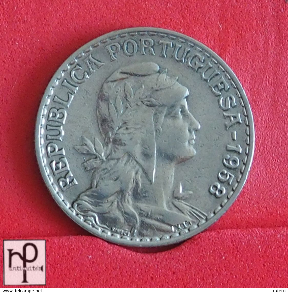 PORTUGAL 1 ESCUDO  1958 -    KM# 578 - (Nº55973) - Portugal