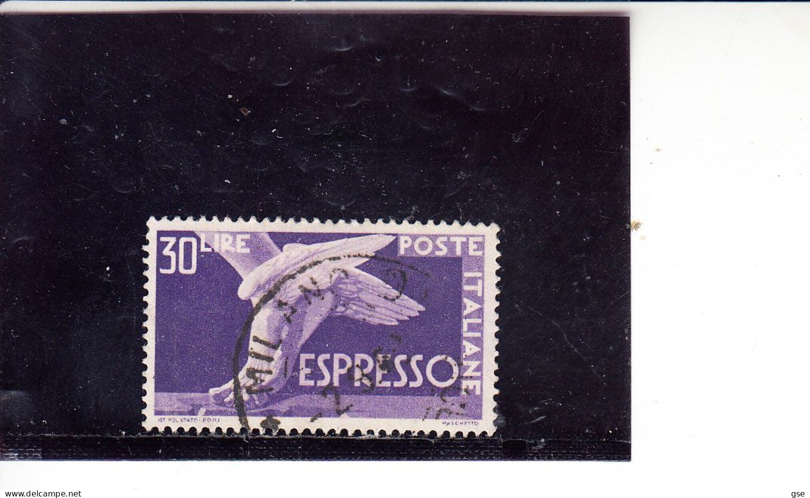 ITALIA  1945-52 - Sassone EX  29° - Espresso "piede Alato" - Poste Exprèsse/pneumatique