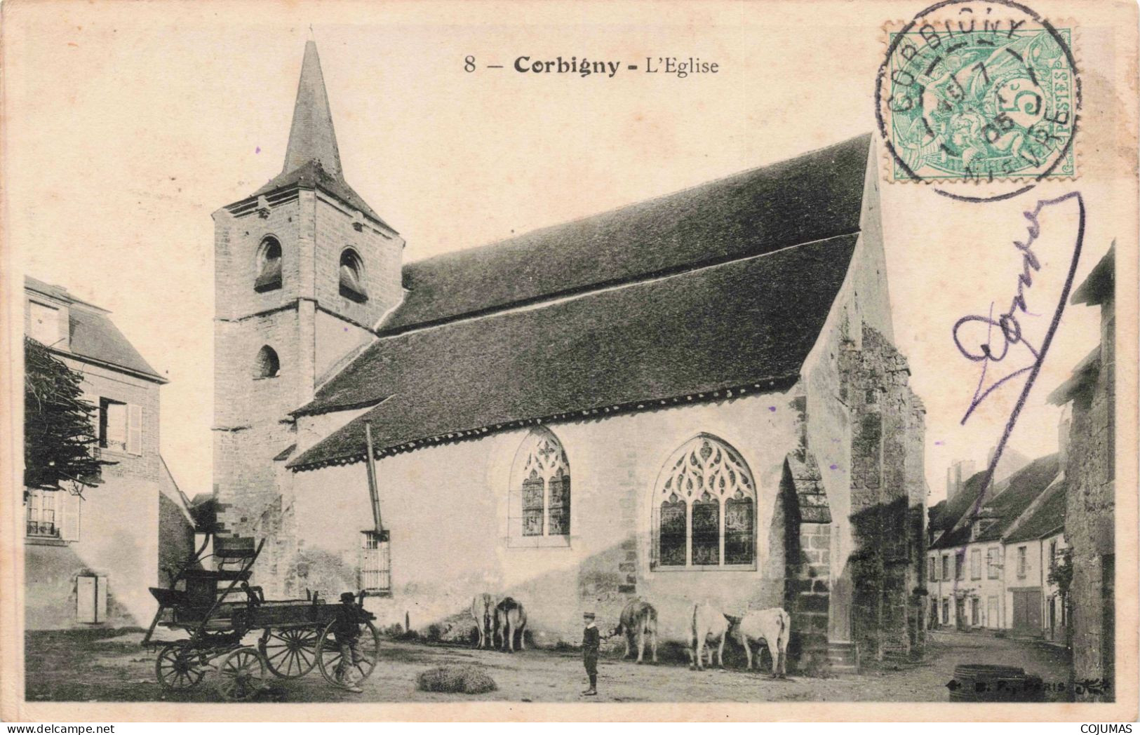 58 - CORBIGNY - S19961 - L'Eglise - Corbigny