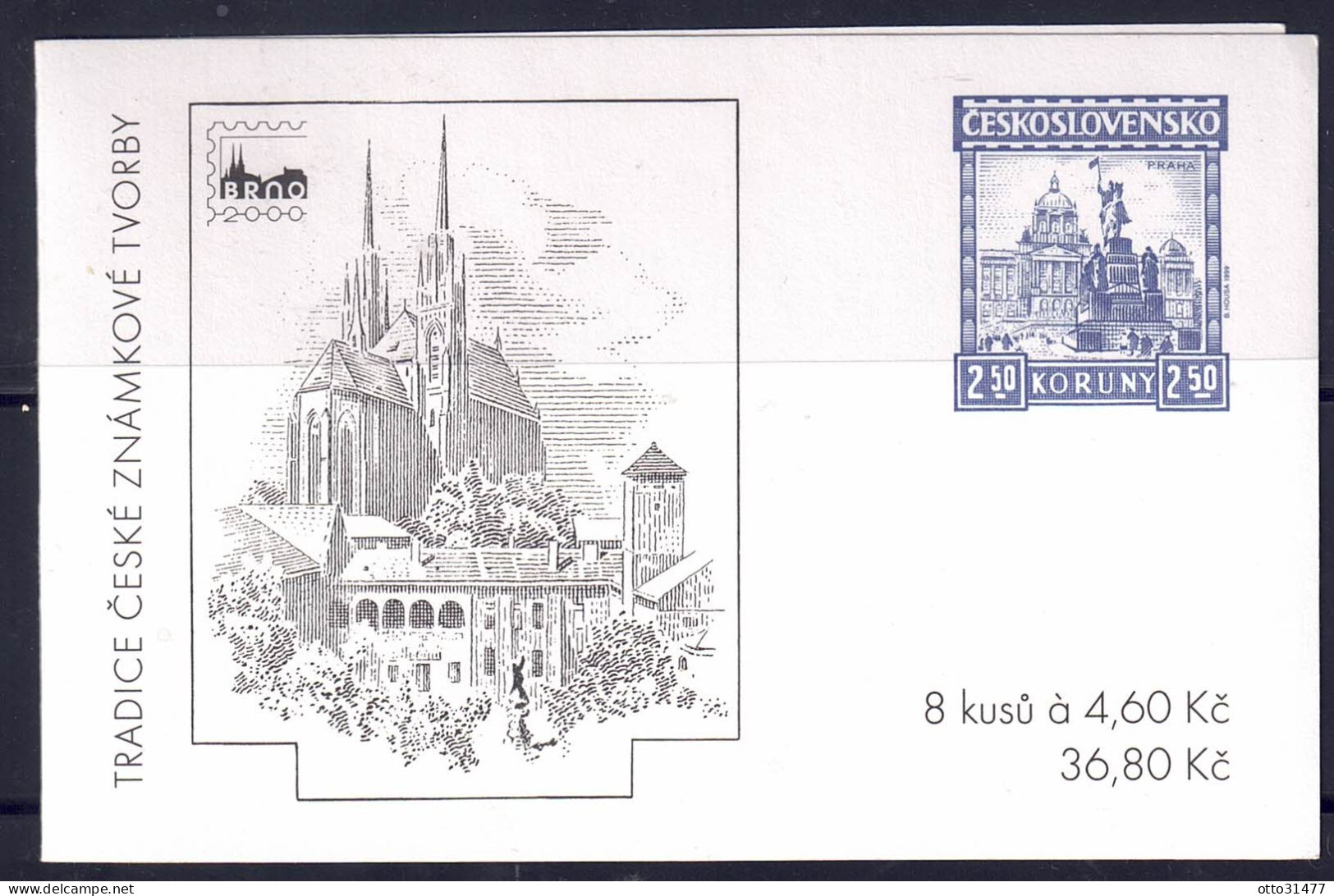 Tschechei 1999 - Traditionen, MH 64 (mit HB 7, Nr. 203), Postfrisch ** / MNH - Ungebraucht
