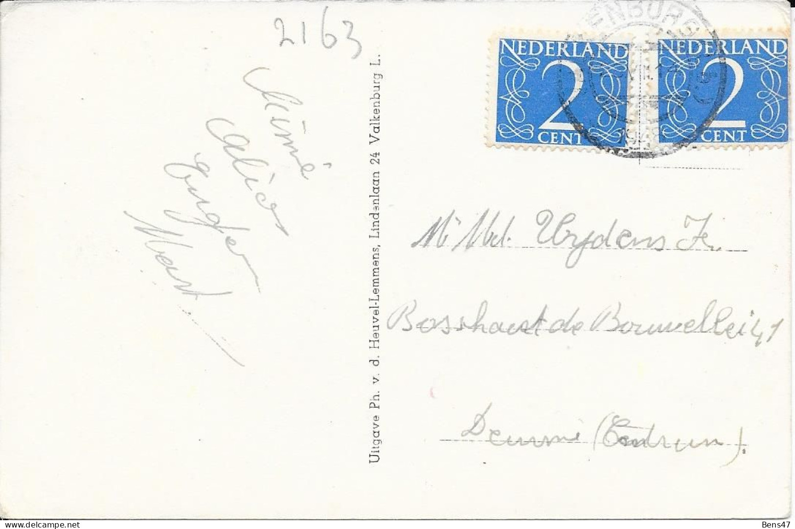 Valkenburg Gonselenput Keutenberg 29-8-1948 - Valkenburg