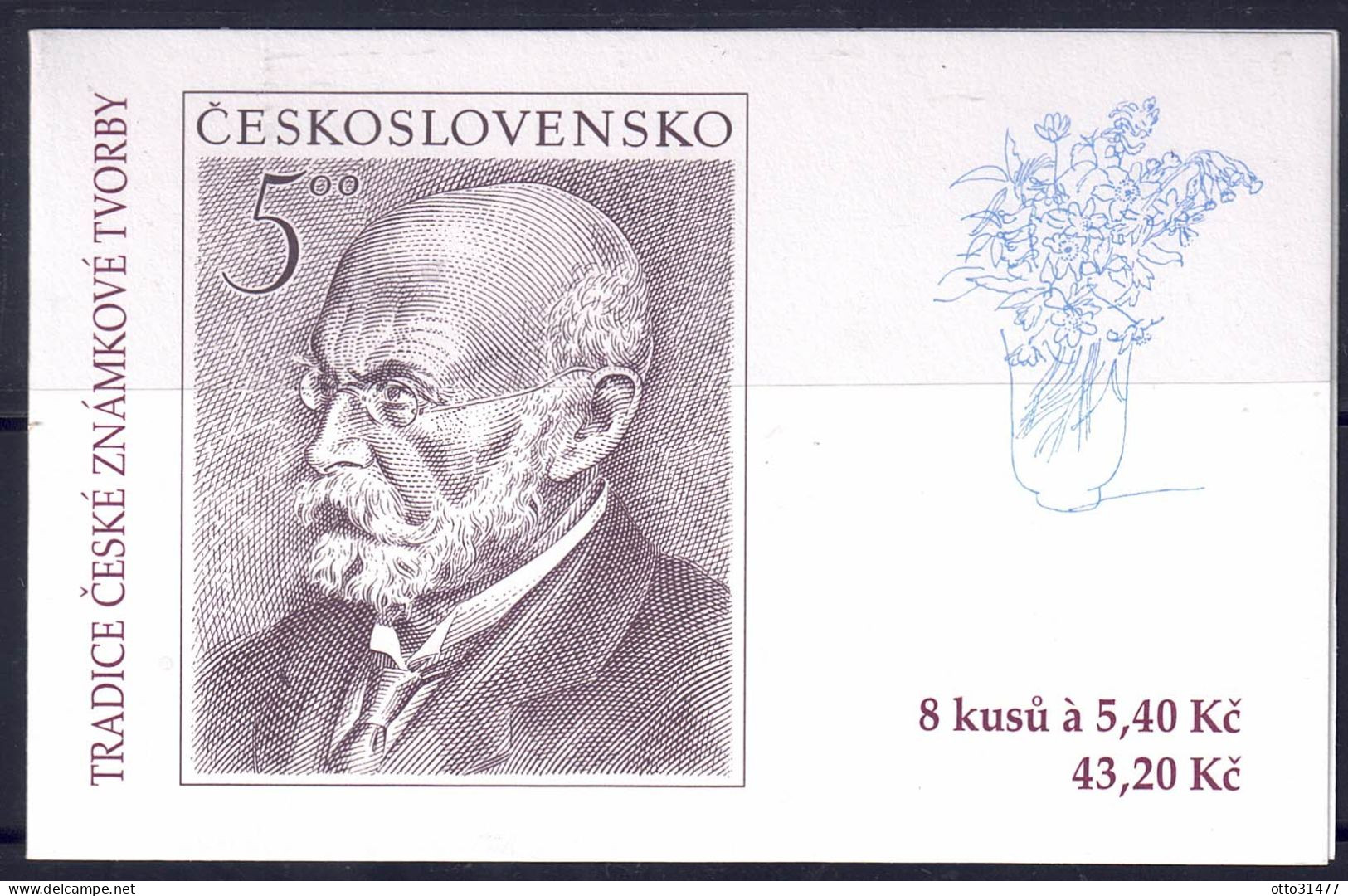 Tschechei 2001 - Traditionen, MH 91 (mit HB 13, Nr. 281), Postfrisch ** / MNH - Unused Stamps