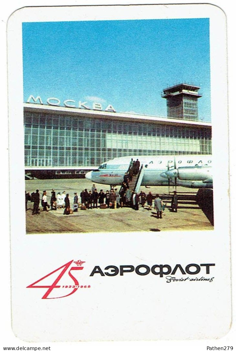 Calendrier AEROFLOT 1968 - Werbung