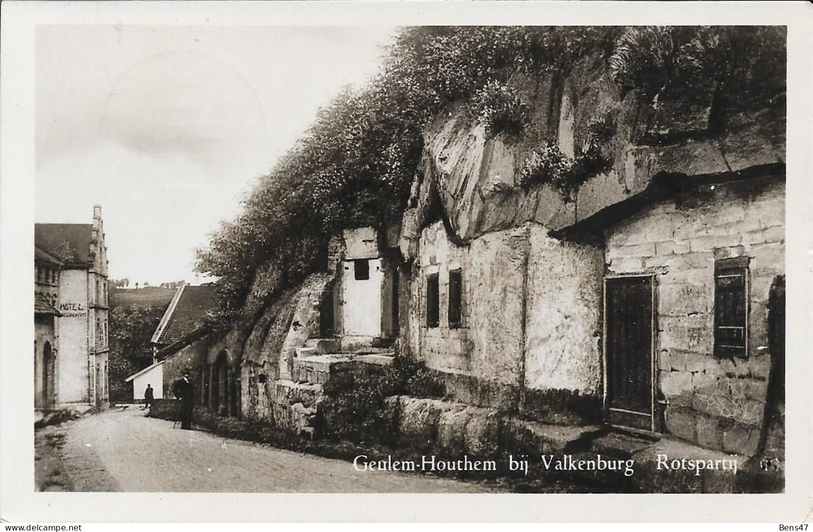 Valkenburg Geulem Houthem Rotspartij 20-8-1953 - Valkenburg