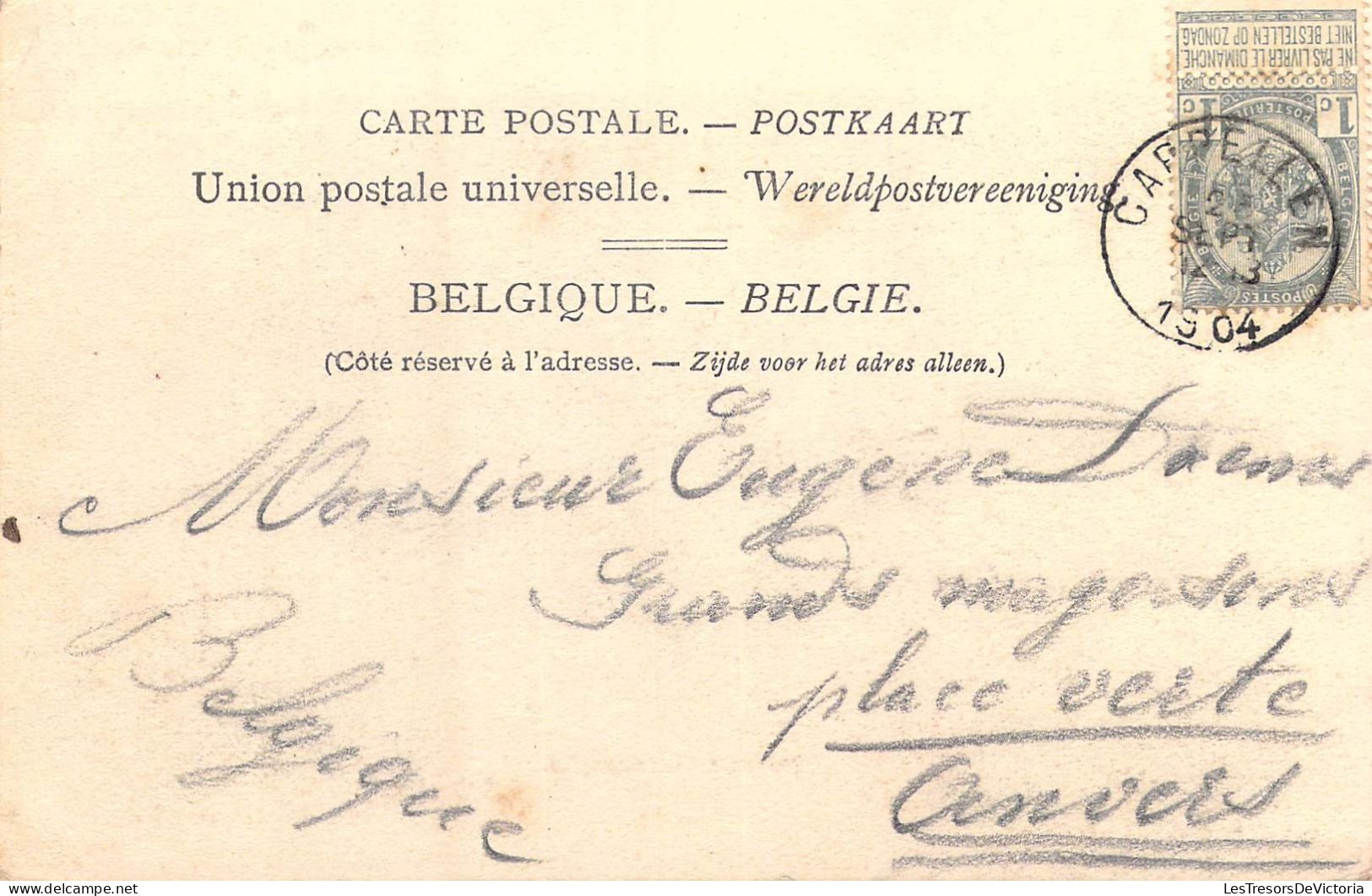 BELGIQUE - Schooten - Château Calixberghe - Carte Postale Ancienne - Schoten