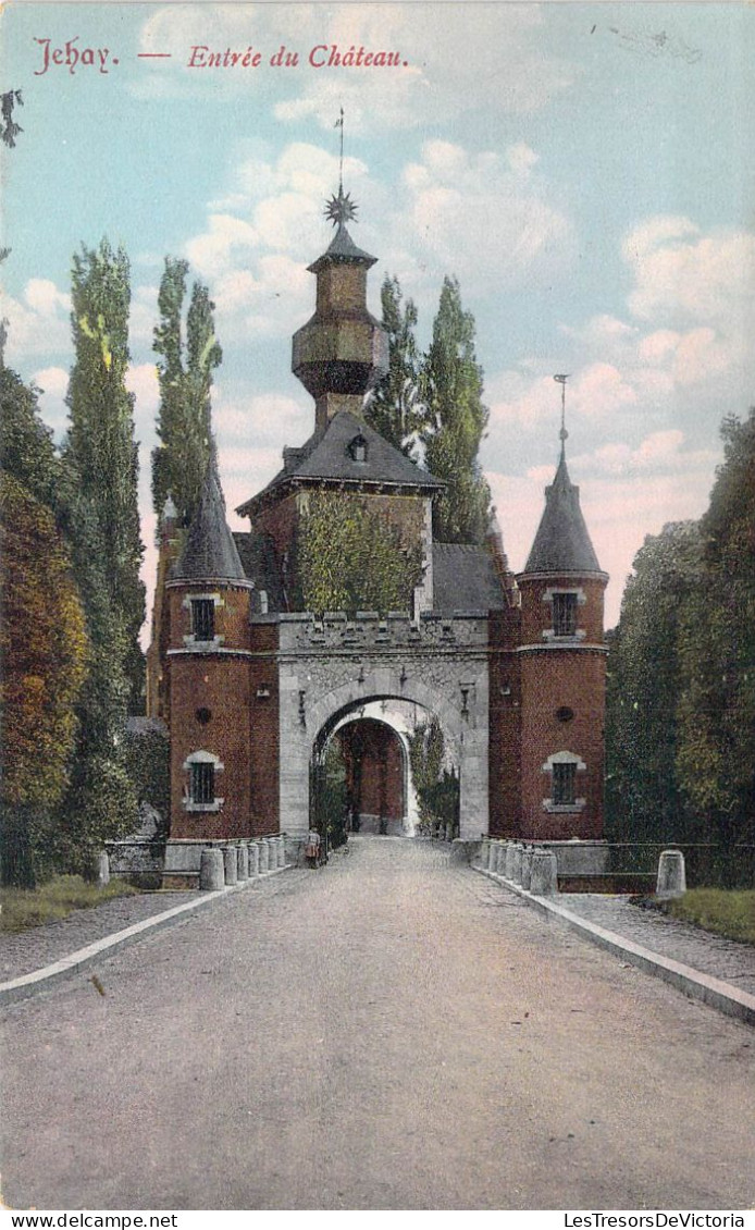 BELGIQUE - Jehay - Entrée Du Château - Carte Postale Ancienne - Amay