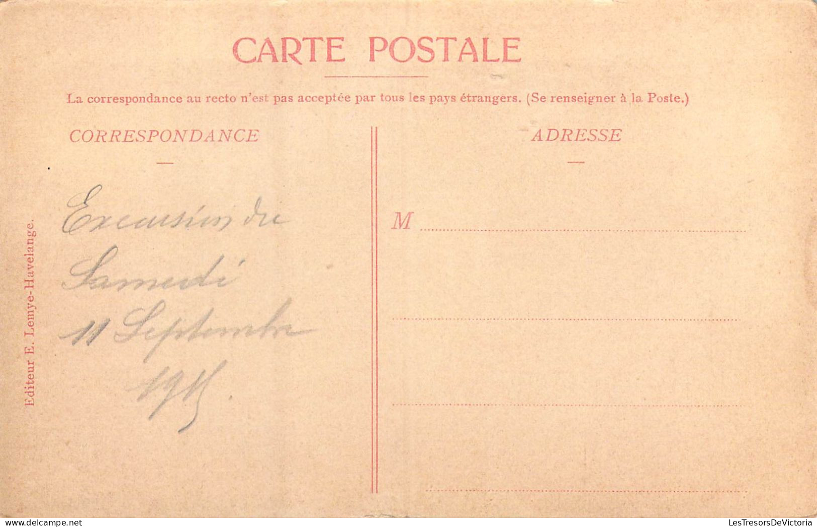 BELGIQUE - Jehay - Entrée Du Château - Carte Postale Ancienne - Amay