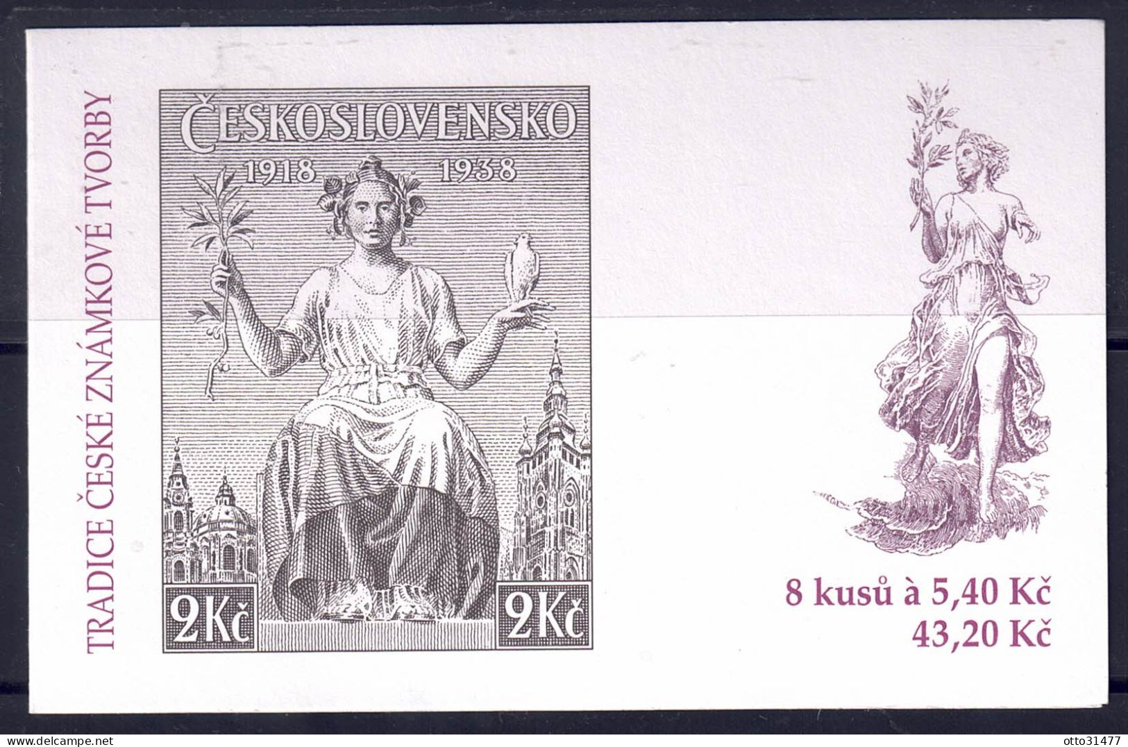 Tschechei 2002 - Traditionen, MH 102 (mit HB 15, Nr. 312), Postfrisch ** / MNH - Nuevos