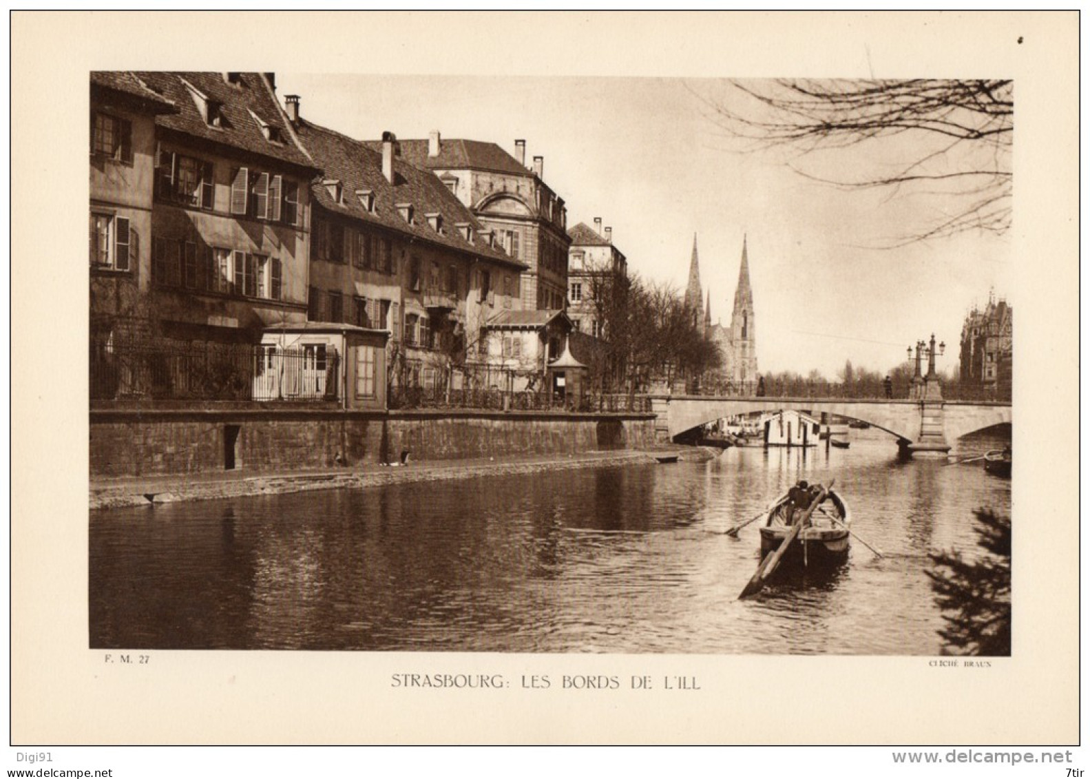 STRASBOURG BORDS DE L'ILL - Other Plans