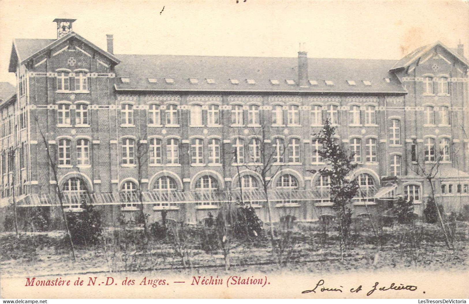 BELGIQUE - Néchin - Monastère De N.-D. Des Anges - Carte Postale Ancienne - Estaimpuis