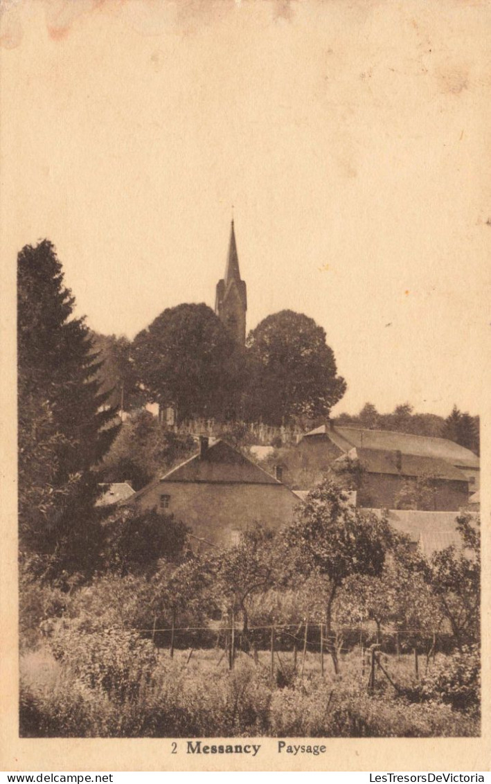 BELGIQUE - Messancy - Paysage - Eglise - Carte Postale Ancienne - Aarlen