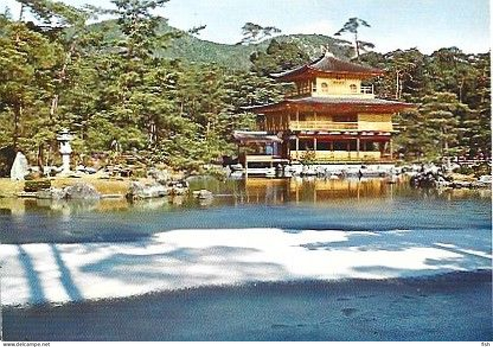 Japan & Marcofilia, Kyoto,  Kinkaku-ji Temple, Osaka To Lisbon 1967 (46603) - Briefe U. Dokumente