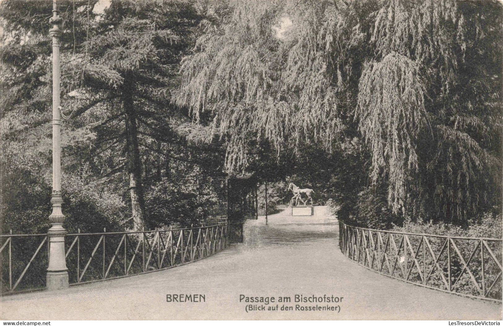 ALLEMAGNE - Bremen - Passage Am Bischofstor (Blick Auf Den Rosselenker) - Carte Postale Ancienne - Bremen