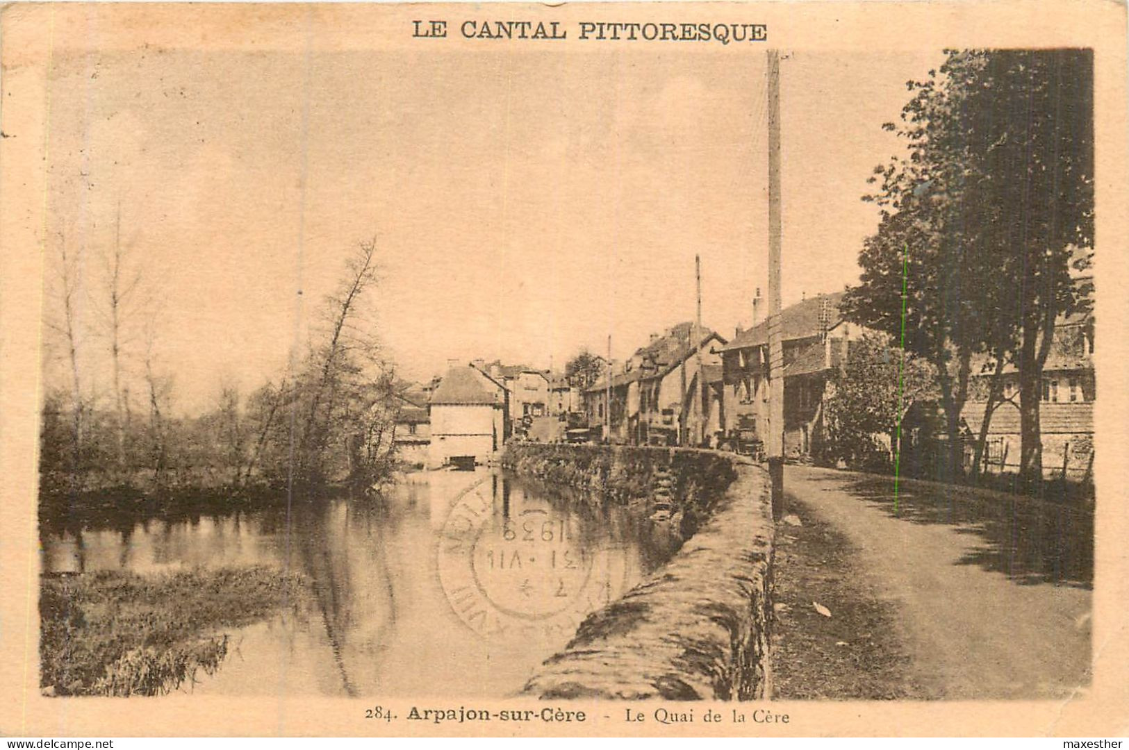 ARPAJON SUR CÊRE La Quai De La Cère - Arpajon Sur Cere