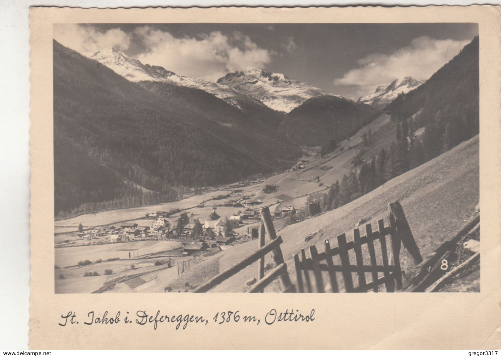 D2114) ST. JAKOB I. DEFEREGGEN - Osttirol - Sehr Alt 1! 1933 - Defereggental