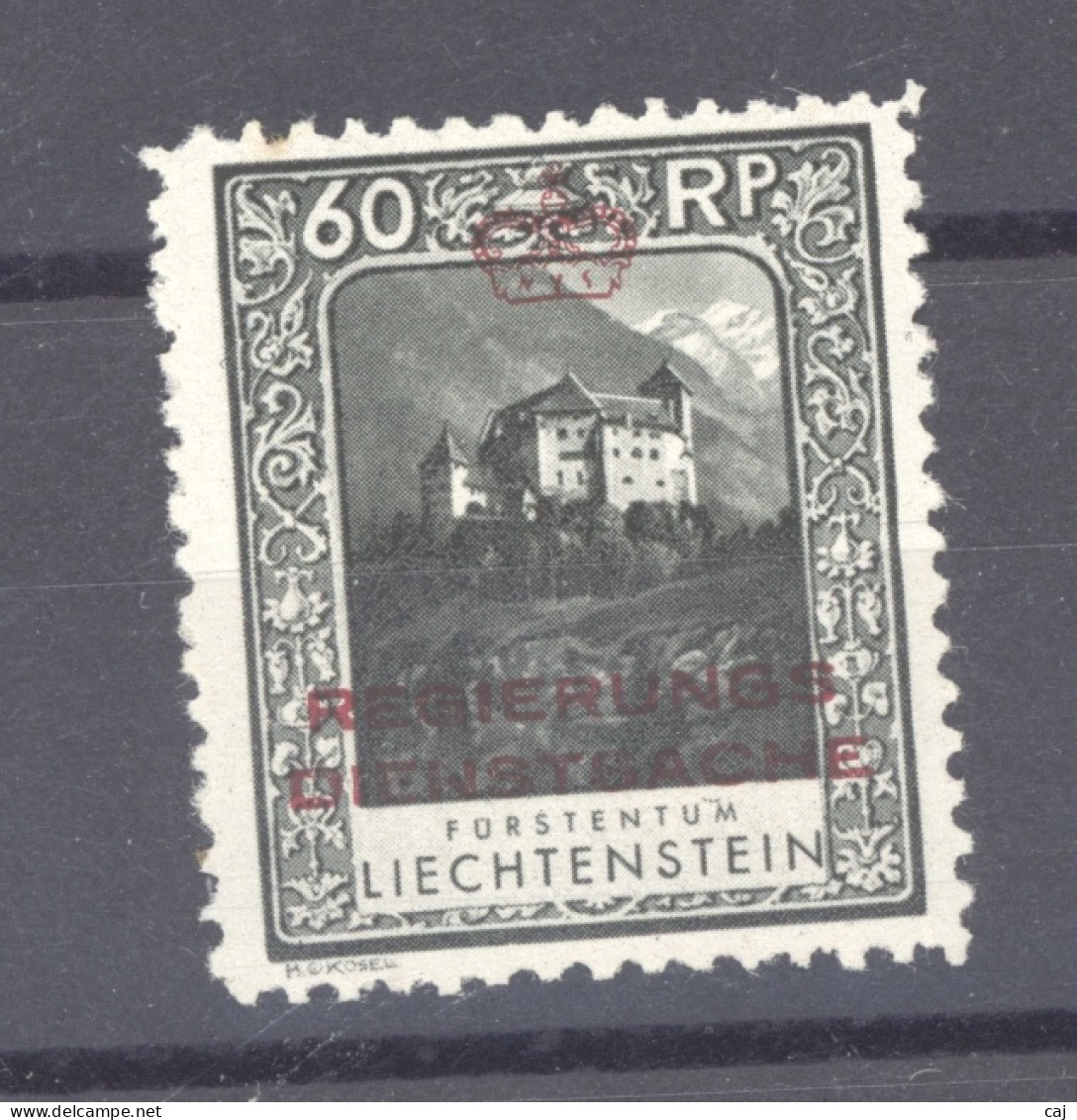 Liechtenstein  -  Service  :  Yv  7  * - Service