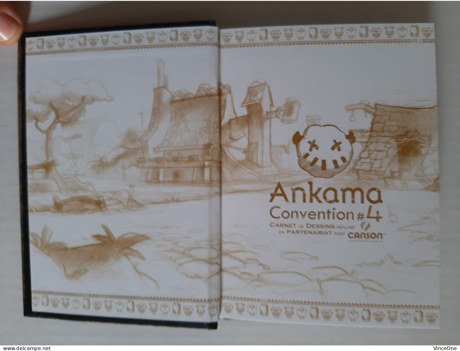 Carnet De Dessins Canson - Ankama Convention #4 - Jeux Vidéo