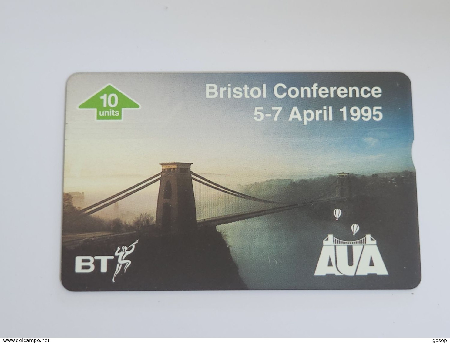 United Kingdom-(BTI125)-A.U.A-bristol Conference 1995-(130)(10units)(510C)(tirage-3.000)(price Cataloge-6.00£-mint) - BT Edición Interna