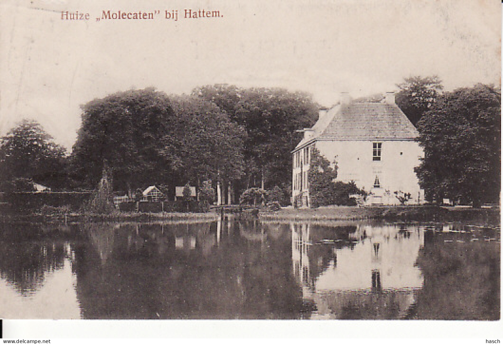 2771	65	Hattem, Huize ,,Molecaten’’ Bij Hattem - Hattem