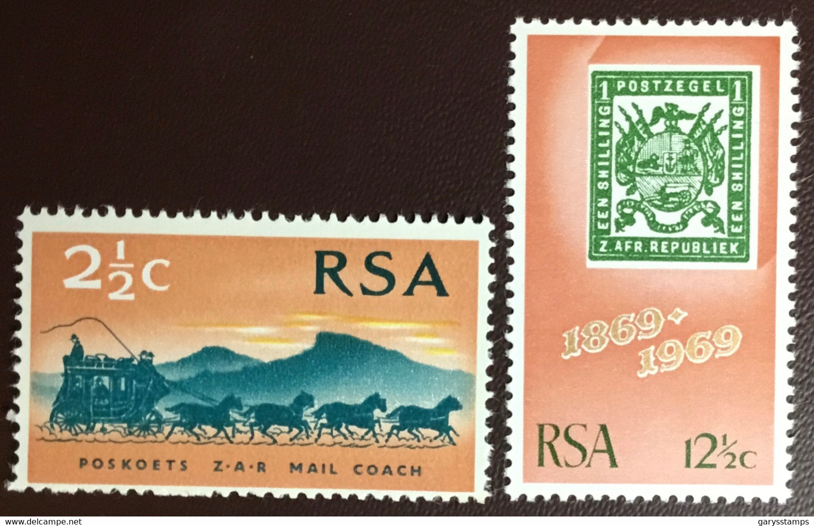 South Africa 1969 Stamp Centenary MNH - Unused Stamps
