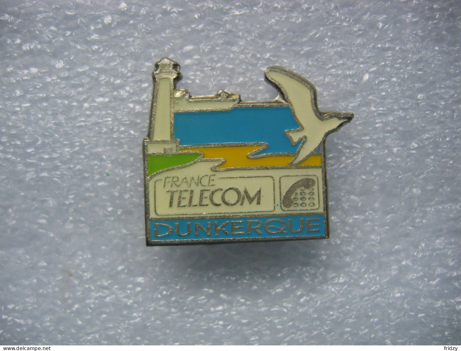 Pin's France Telecom De La Ville De DUNKERQUE (Dépt 59) - Telecom De Francia