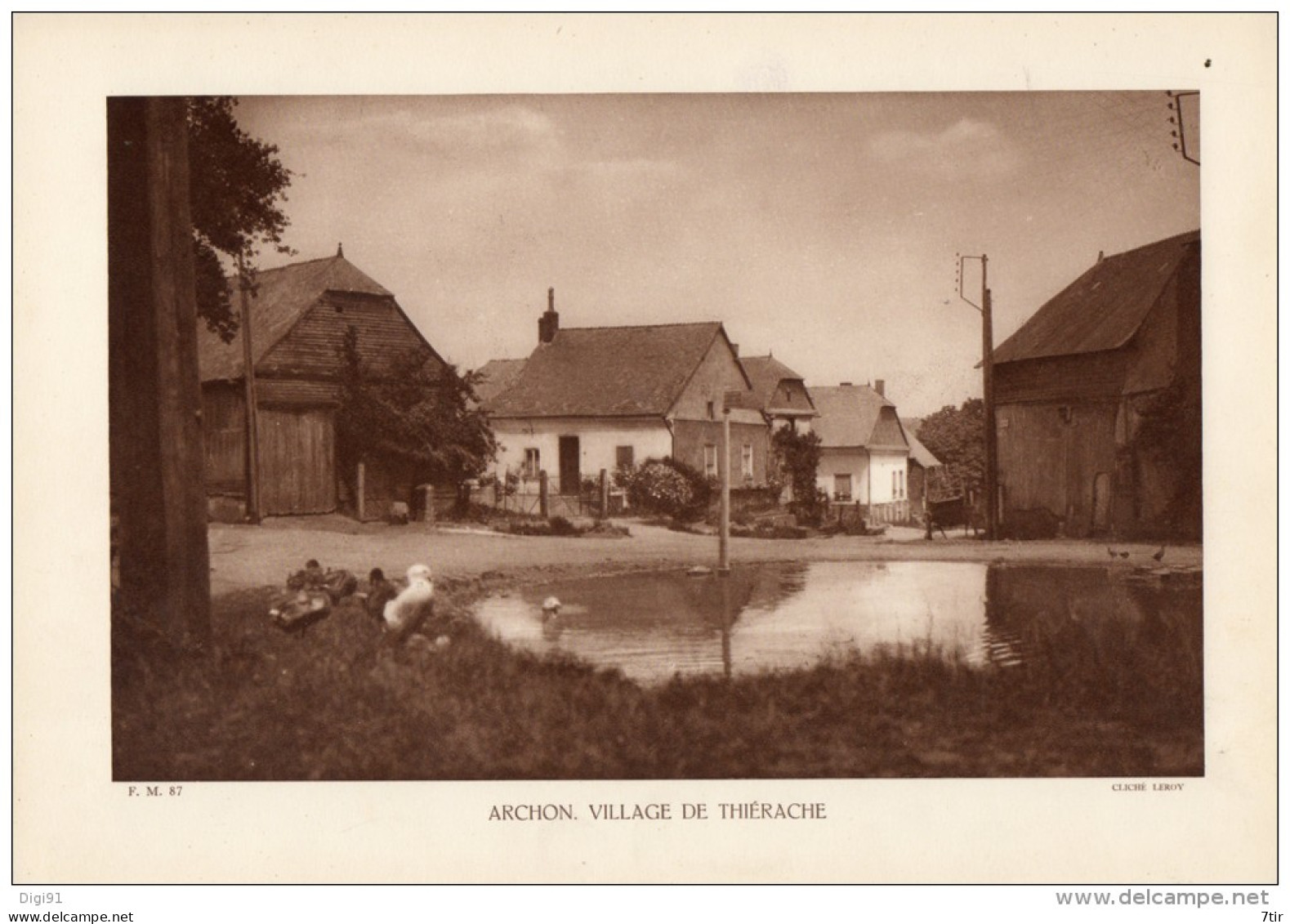 ARCHON VILLAGE DE THIERACHE ( Vie Rurale Agriculture ) - Andere Plannen