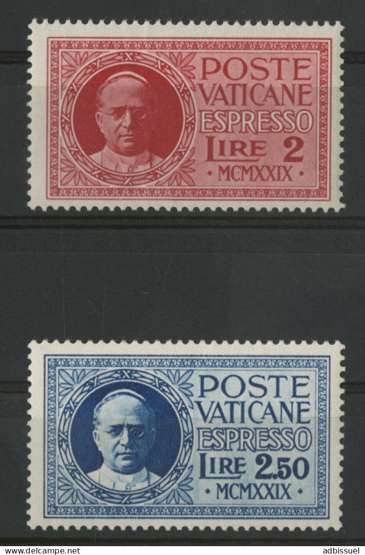 VATICAN PAR EXPRES ESPRESSO N° 1 + 2 Cote 150 € Neufs ** (MNH) TB - Priority Mail