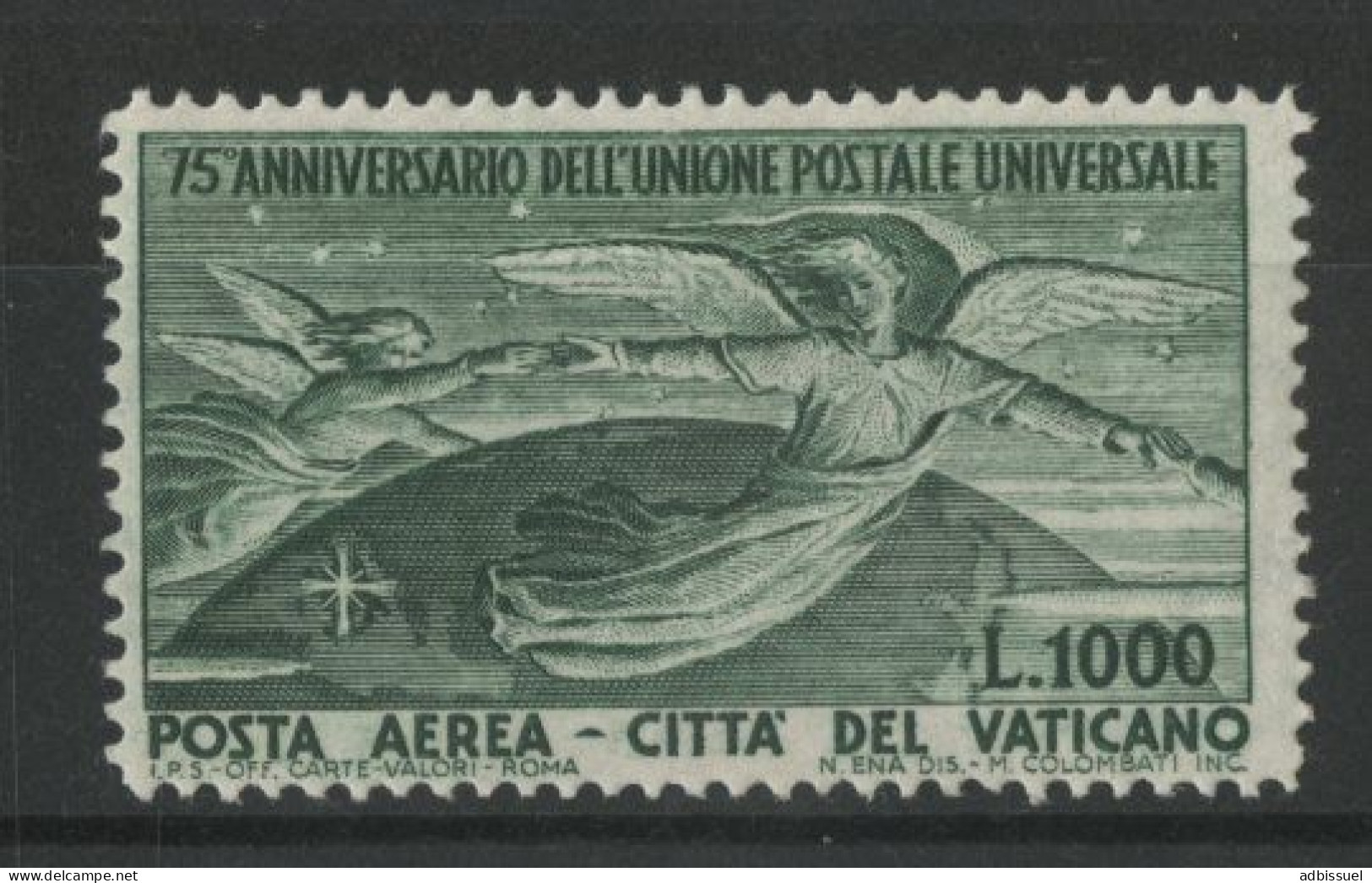 VATICAN POSTE AERIENNE N° 19 Cote 150 € Neuf ** (MNH) TB - Poste Aérienne