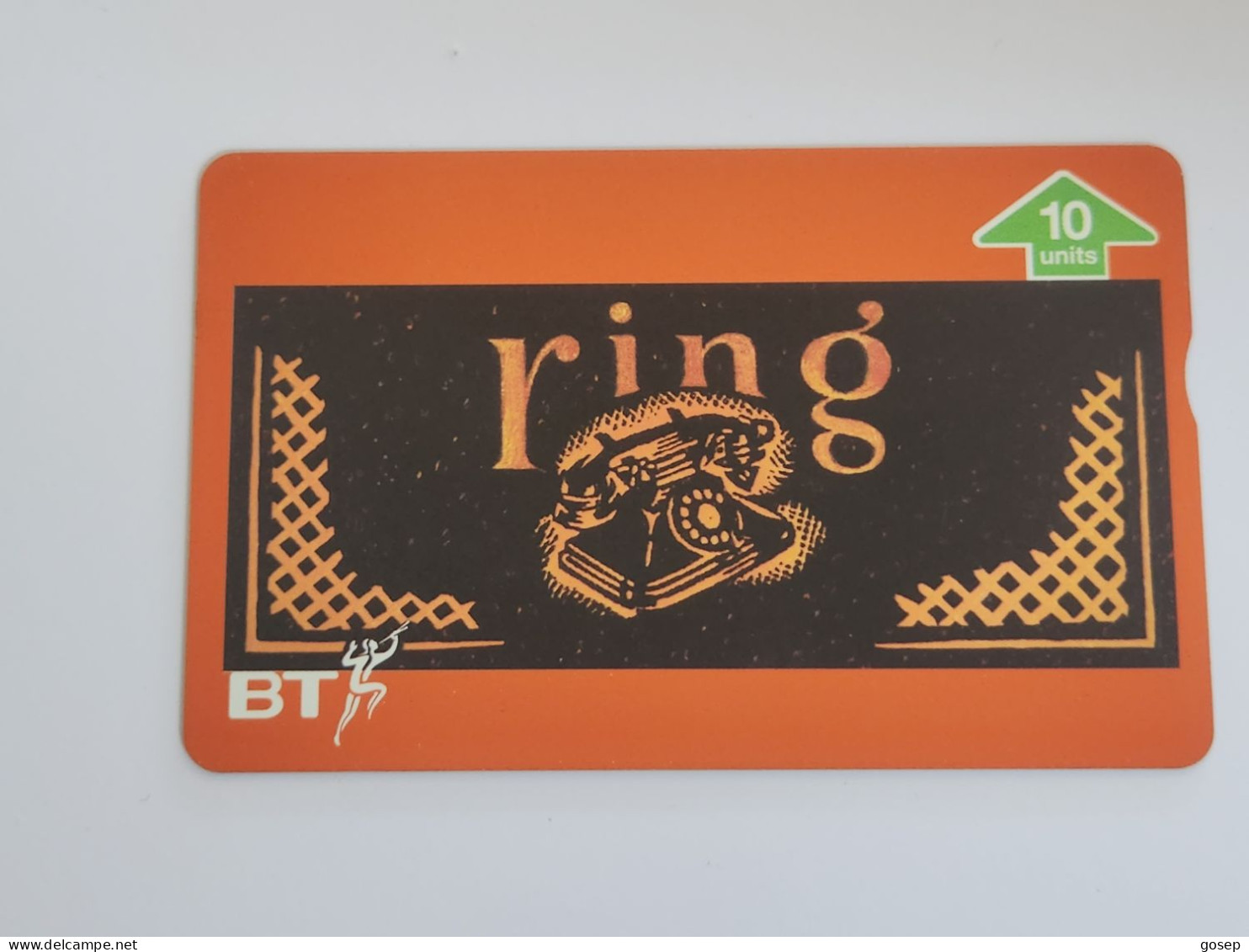 United Kingdom-(BTI127)-HOME FRONT-(1)-RING-(134)(10units)(510D)(tirage-4.000)(price Cataloge-6.00£-mint) - BT Edición Interna