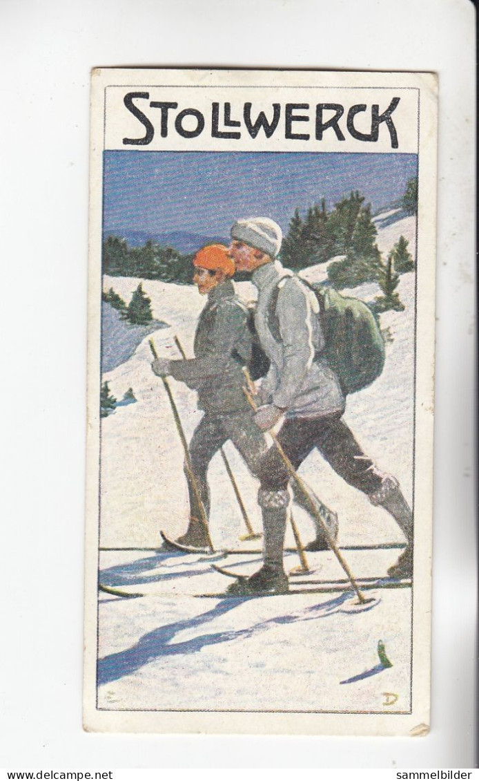 Stollwerck Album No 15 Wintersport  Der Schneeschuhlauf  Grp 567#2 Von 1915 - Stollwerck