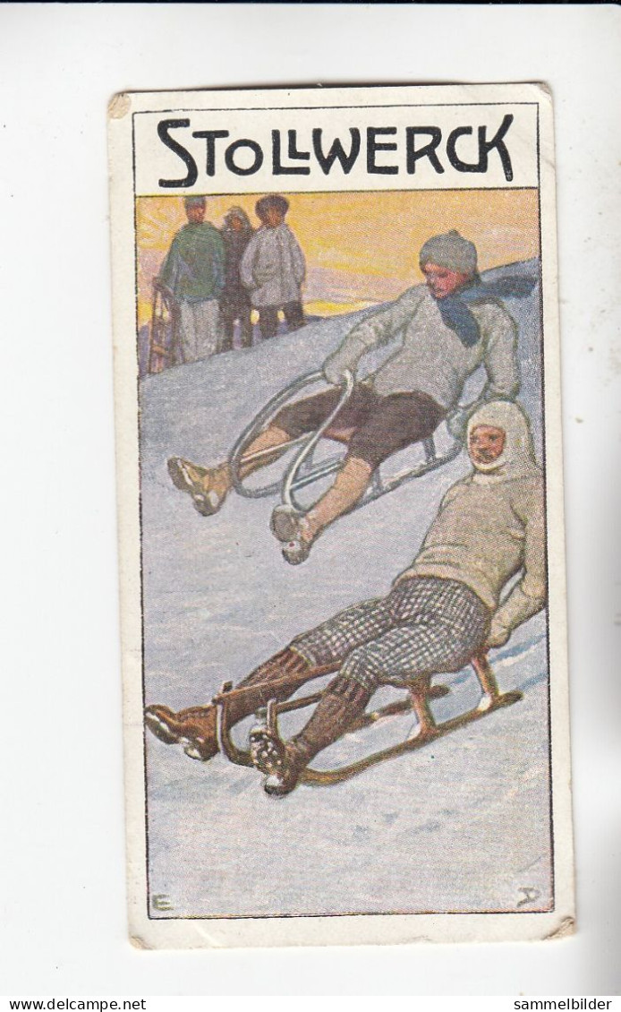 Stollwerck Album No 15 Wintersport  Rodeln II  Grp 567#6 Von 1915 - Stollwerck
