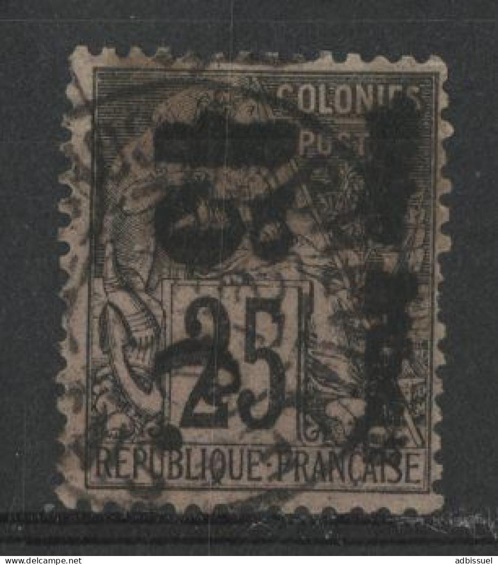 CONGO N° 7b Surcharge Verticale Cote 150 € 1 Fr Signé A. BRUN Voir Description - Usados