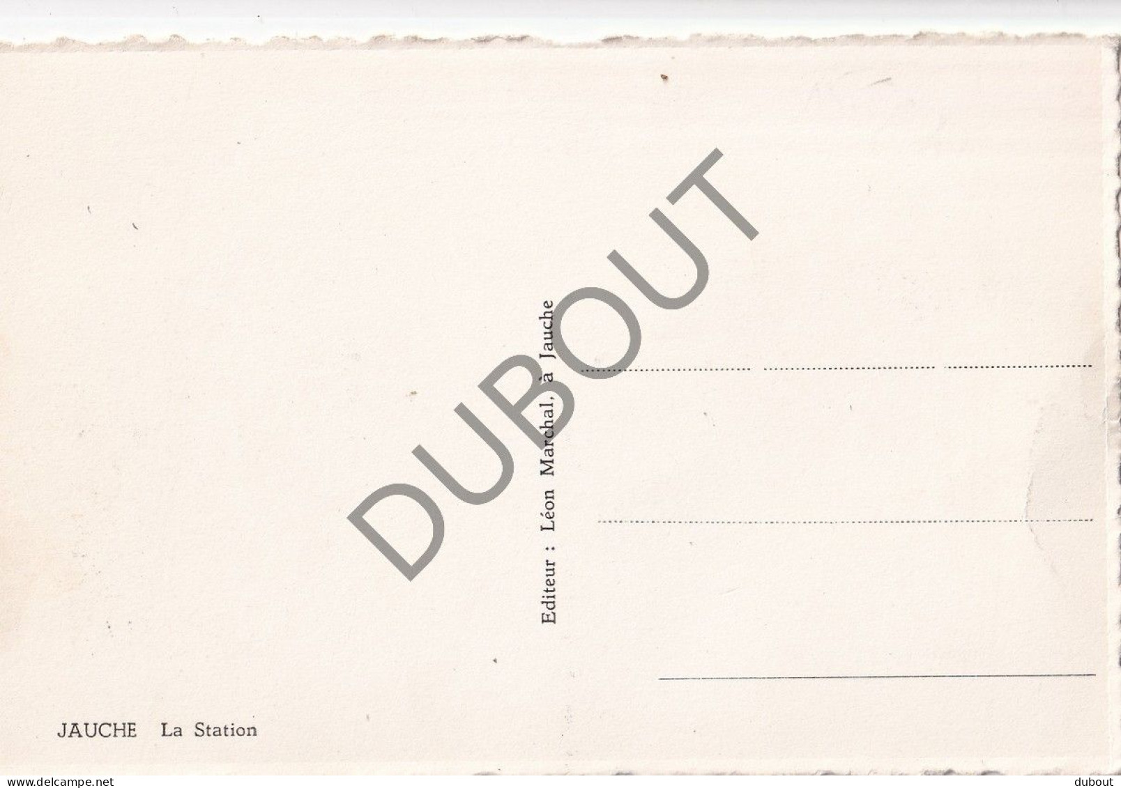 Postkaart/Carte Postale - Jauche-Geten - Station/Gare  (C4645) - Orp-Jauche