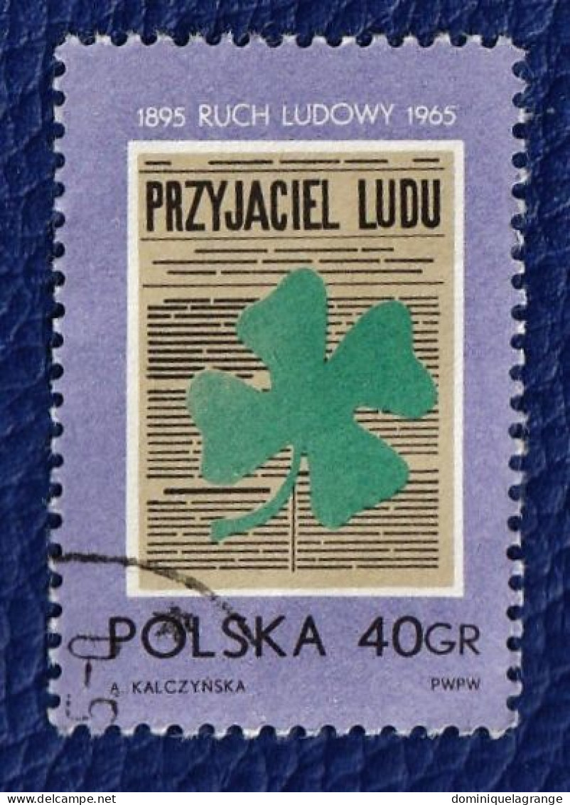 8 Timbres De Pologne "végétaux" De 1965 à 1974 - Abarten & Kuriositäten