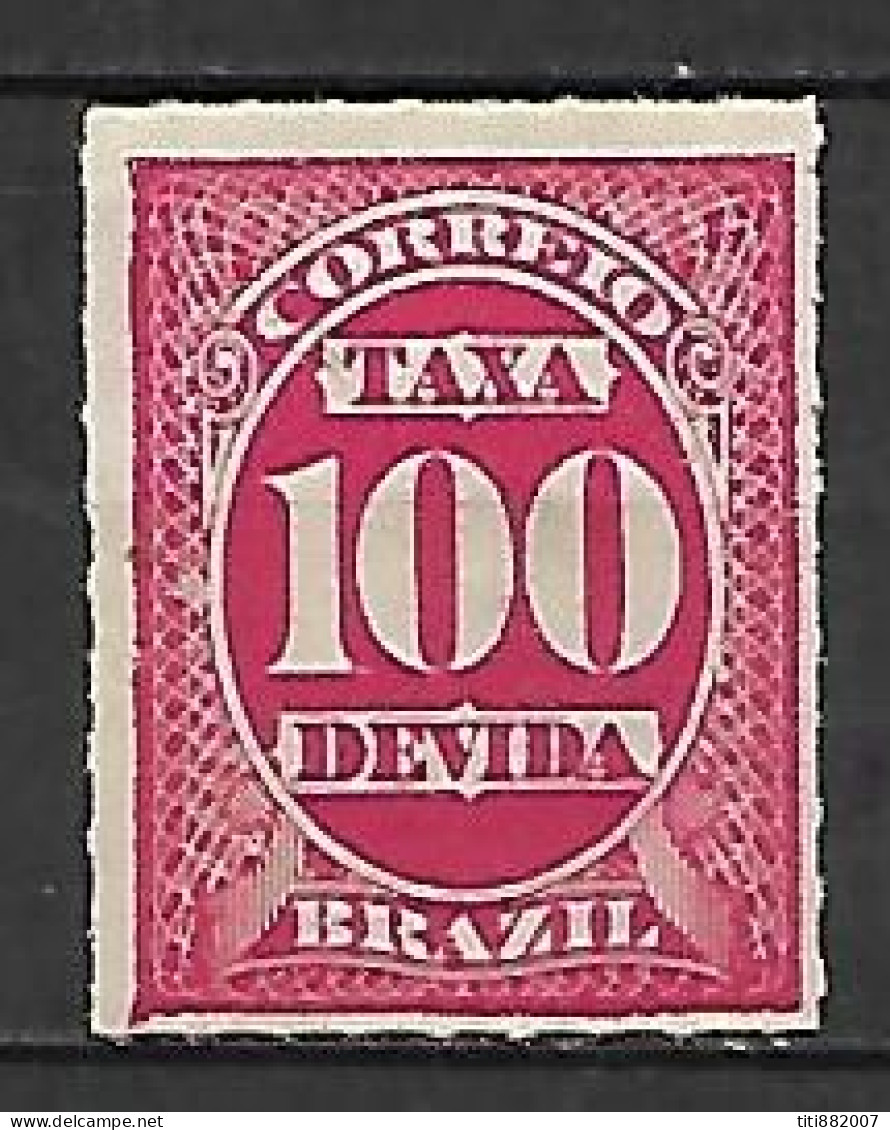 BRESIL   -   Timbres-Taxe  -    1890 .  Y&T N° 4 * - Postage Due