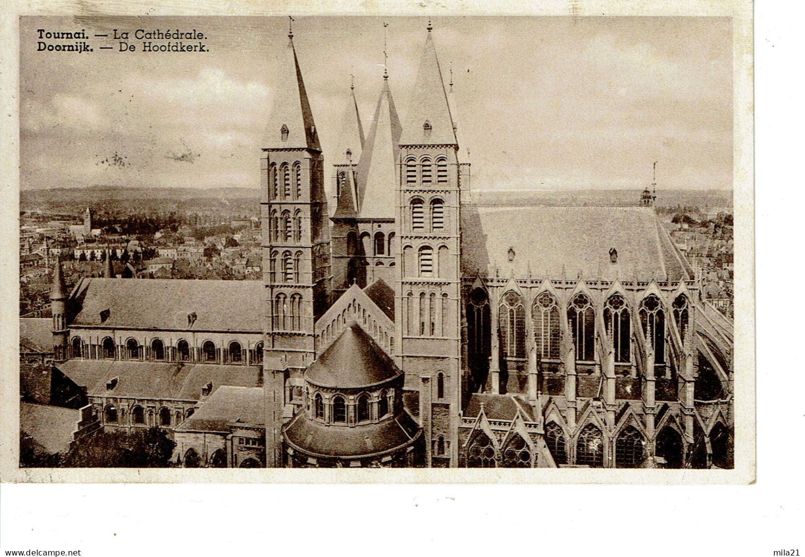 TOURNAI  La Cathédrale - Doornik